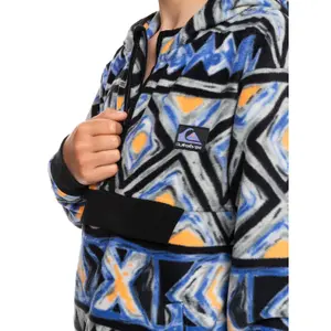 Polar hooded sweatshirt for children Quiksilver Clean Coasts image-4