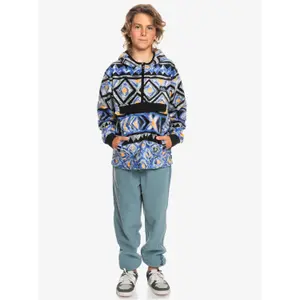 Polar hooded sweatshirt for children Quiksilver Clean Coasts image-5