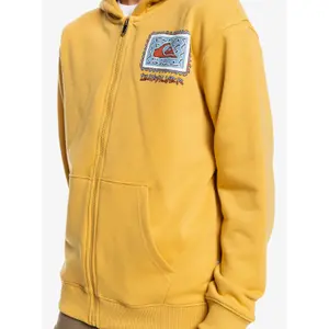 Zipped sweatshirt for kids Quiksilver Radical Roots image-4