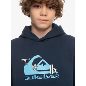 Child hoodie Quiksilver Peanuts Go With The Flow image-4