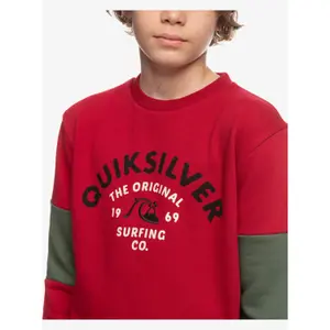 Sweatshirt child Quiksilver School Time Crew image-4