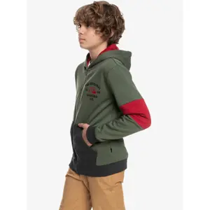 Sweatshirt zip child Quiksilver School Time image-3