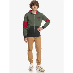 Sweatshirt zip child Quiksilver School Time image-5