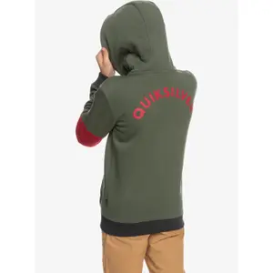 Sweatshirt zip enfant Quiksilver School Time image-6
