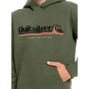 Child hoodie Quiksilver All Lined Up image-4