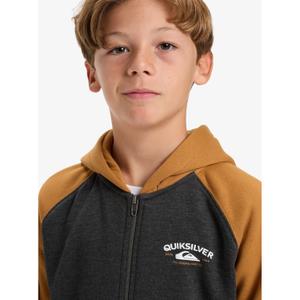Hooded sweatshirt with zipper Quiksilver Knowledge Area image-4