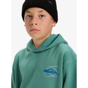 Camisola com capuz para criança Quiksilver Salt Water Graphic image-3