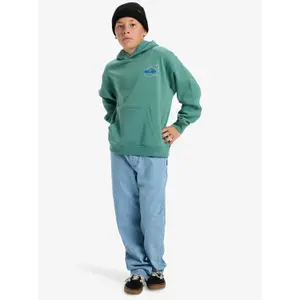Camisola com capuz para criança Quiksilver Salt Water Graphic image-1