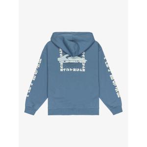 Hooded sweatshirt with zipper Quiksilver Salt water graphic image-1