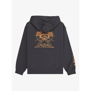 Hooded sweatshirt with zipper Quiksilver Salt water graphic image-2