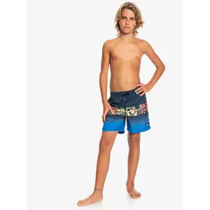 Children's swimming shorts Quiksilver Wordblock Volley image-4