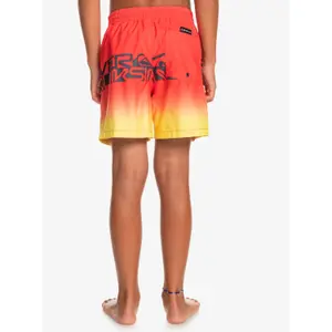 Children's swimming shorts Quiksilver Wordblock Volley image-5