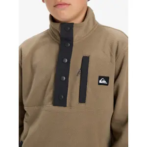 Buttoned collar fleece for kids Quiksilver No Destination image-4