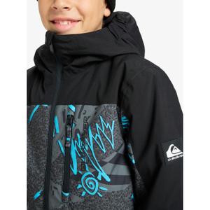 Chaqueta de snowboard para niños Quiksilver Side Hit Printed image-3