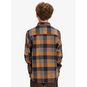 Camisa de manga larga infantil Quiksilver Motherfly Plaid image-4