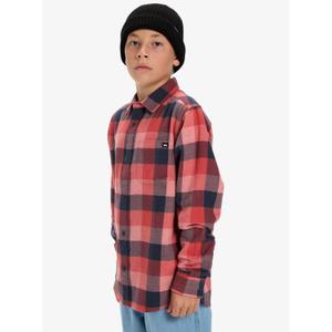 Children's long-sleeved shirt Quiksilver Motherfly Plaid image-3