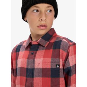 Children's long-sleeved shirt Quiksilver Motherfly Plaid image-4
