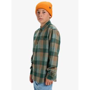 Camisa de manga larga infantil Quiksilver Motherfly Plaid image-3