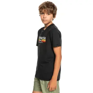 Child's T-shirt Quiksilver Lined Up image-3