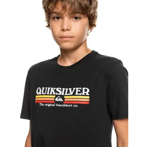 Child's T-shirt Quiksilver Lined Up image-4