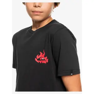 Child's T-shirt Quiksilver Hel Yeah image-4