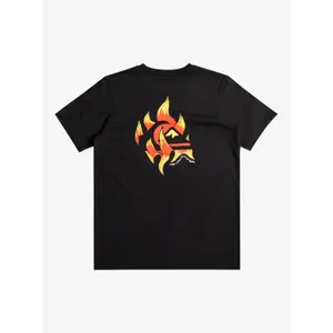 Child's T-shirt Quiksilver Flaming On image-1