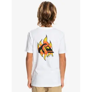 Child's T-shirt Quiksilver Flaming On image-5