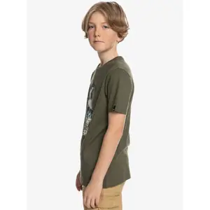 Child's T-shirt Quiksilver Smoke Screen image-3