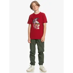 Child's T-shirt Quiksilver Smoke Screen image-5