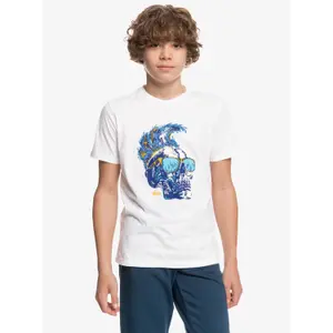 Child's T-shirt Quiksilver Smoke Screen image-2