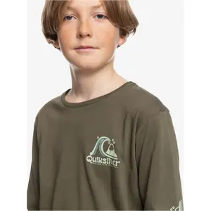 Child's T-shirt Quiksilver Rolling Circle image-4