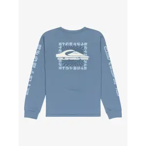 Long sleeve T-shirt Quiksilver Evo Border Lines image-1