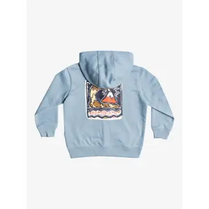 Boy's zip-up sweatshirt Quiksilver Neo Neon image-1