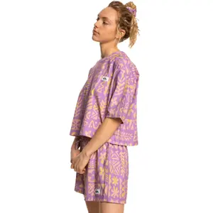 T-shirt femme Quiksilver Wave Vibes image-0