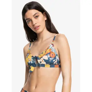 Haut de maillot de bain femme Quiksilver Classic Scoop Tie Aop image-1