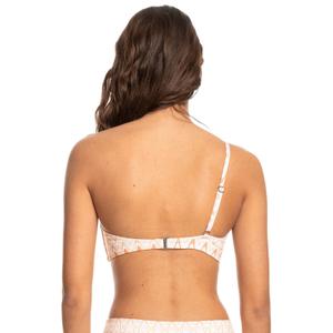 One-shoulder swimsuit top for women Quiksilver Classic Aop image-4