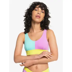 Haut de maillot de bain femme Quiksilver Color Block Scoop Band image-1