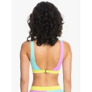 Haut de maillot de bain femme Quiksilver Color Block Scoop Band image-3