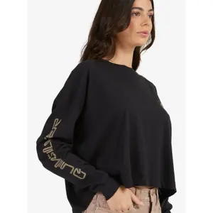 T-shirt manches longues femme Quiksilver Oversized image-4