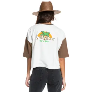 T-shirt femme Quiksilver Vintage Colorblock image-2