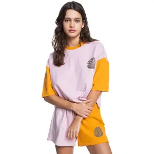 T-shirt femme Quiksilver Vintage Colorblock image-0