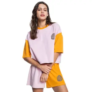 T-shirt femme Quiksilver Vintage Colorblock image-1