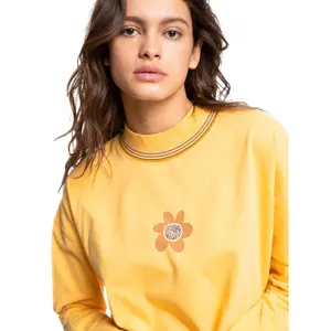 T-shirt crop femme Quiksilver 90S Screen image-4