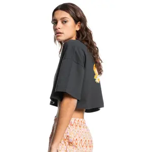 T-shirt crop femme Quiksilver Maxi image-3