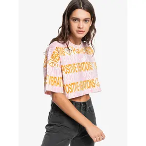 T-shirt crop femme Quiksilver Maxi image-3