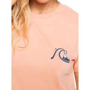 T-shirt femme Quiksilver Crop image-4