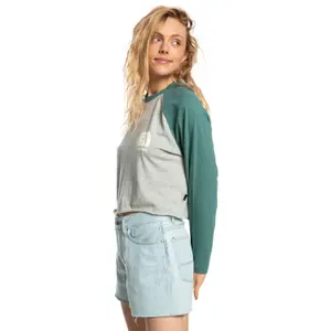 T-shirt femme Quiksilver Colorblock Raglan Screen image-2