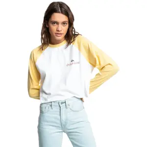 T-shirt femme Quiksilver Colorblock Raglan Screen image-0