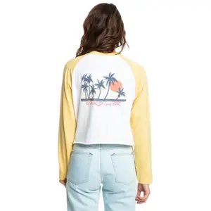 T-shirt femme Quiksilver Colorblock Raglan Screen image-2