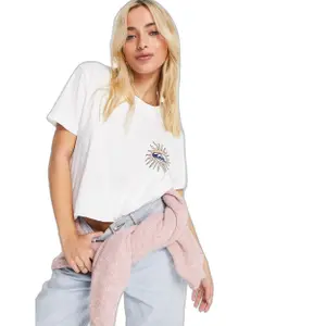 T-shirt court femme Quiksilver Stm Back Print image-0